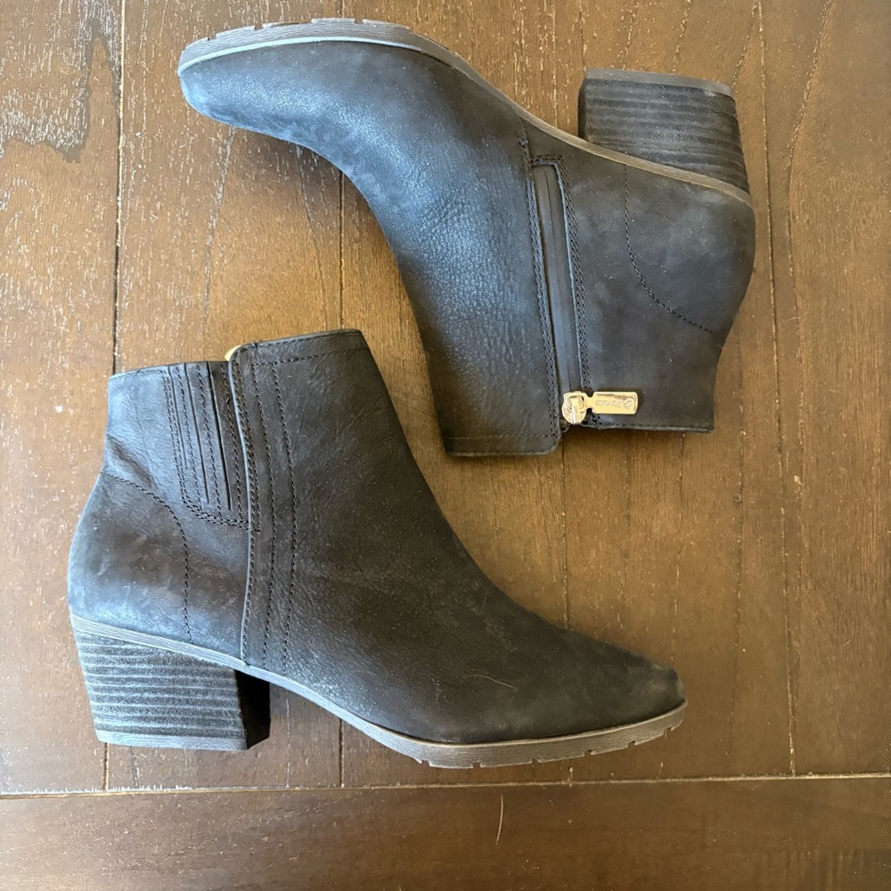 Blondo Women's Valli 2.0 Waterproof Suede Leather Booties Boots Size 9‎